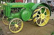 John Deere Model D tractor cover  