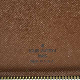 LOUIS VUITTON Monogram Zipped Passport Cover Wallet  