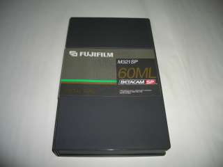 Fujifilm BetaCam SP Tape 60 minutes M321SP 60M  
