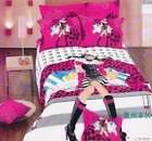 Pc Lovely Girl Queen/King Duvet Comforter Bedding Set