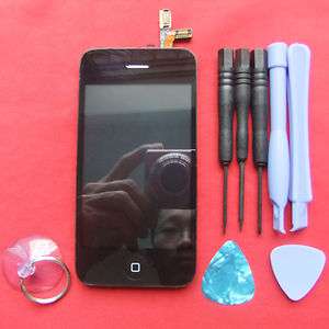   Home Button Display Touch Screen for Iphone 3G replacement Black