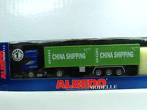 Albedo 187 (710054) Renault Container Sattelzug China Shipping (SZ 