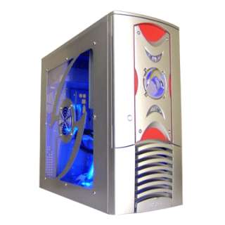 New Silver Ice Box ATX PC Computer Case 400W PSU 24 Pin  
