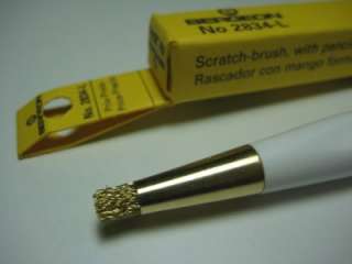 BERGEON 2834 L BRASS FIBRE PENCIL  