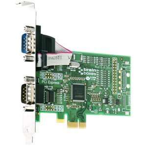  Brainboxes PX 257 001 2port Pcie Rs232 Full Height Pci 