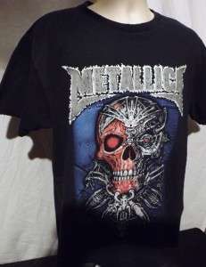 METALLICA Vintage T Shirt(L)Terminator,Cyborg,Robot  