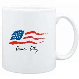  Mug White  Canon City   US Flag  Usa Cities Sports 