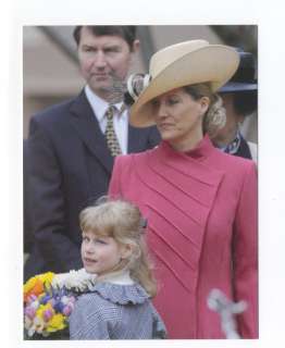 p9817   Countess Sophie Wessex & daughter Lady Louise Windsor 