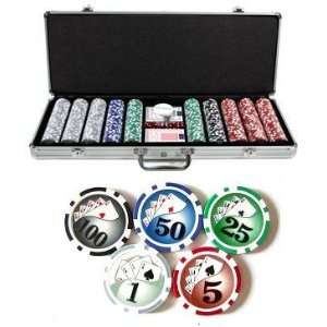   11.5g Premium Royal Flush Poker Chip Set w/ Case