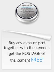 Exhaust silencers soft cement /durable sealant 40ml  