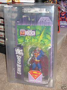 DC Super Heroes DSCH Cyborg Superman AFA 85 ULTRA RARE  
