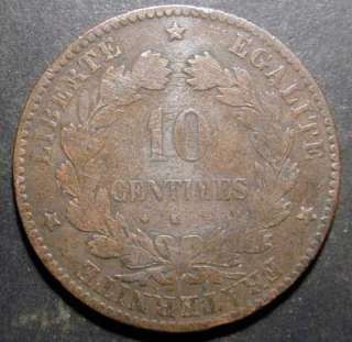   10 centimes Cérès 1872 K [n°884]