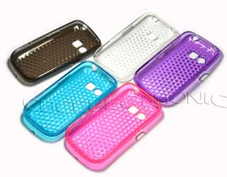 5x New TPU Gel skin case silicone cover for LG C660 optimus Pro 