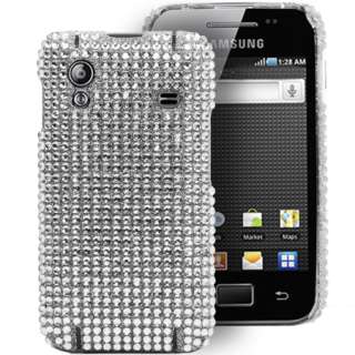   Magic Store   Silver Diamante Bling Case For Samsung Galaxy Ace S5830