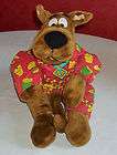 LARGE TALKING SCOOBY DOO SOFT TOY with GLOW IN THE DARK