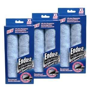  Endust Micro Fiber Towels   2 Per Pack (3 Pack 