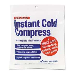  First Aid Only Instant Cold Compress FAOZ6005 Health 