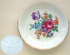 RGK Czechoslovakia   Rose & Flowers Saucer 4½ Diameter