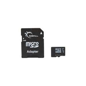  G.SKILL 4GB Micro SDHC Flash Card w/ SD Adapter 