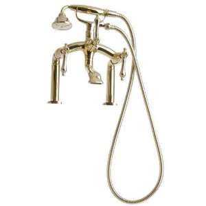  Giagni TDTF MB Deck Mount Tub Faucet with Metal Lever 