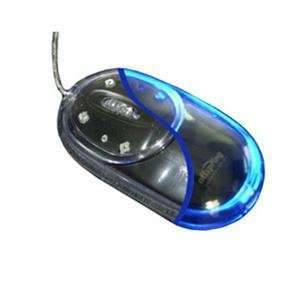  GoldX Offspring USB Wired Optical Glowing Mouse (Blue 