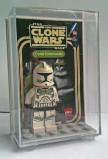 LEGO Star Wars CLONE COMMANDER In Custom Display Case  
