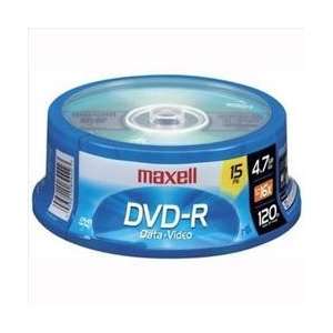  Maxell 638006 MAXELL 4.7 GB 16 X DVD  R 15 SPINDLE 