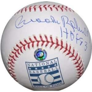   Autographed Brooks Robinson Baseball   HOF IRONCLAD