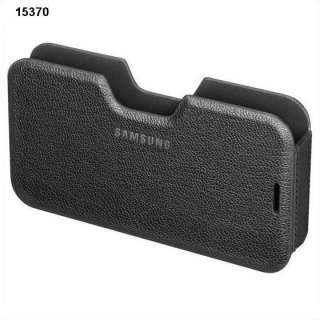 Samsung SGH I900 Omnia case horisontal, leather, Black  