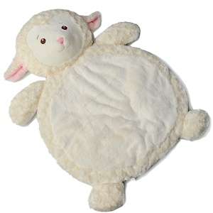 Bestever White Lamb Plush Baby Mat 
