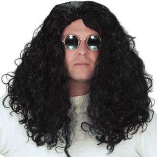 Disc Jockey Wig   The Disc Jockey wig is a long curly black haired wig 