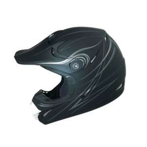    GMAX Youth GM46Y Full Face Helmet Small  Silver Automotive