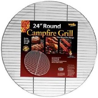  Romes #123 Camp Ring Grill Grate, Chrome Plated Steel 