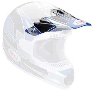   Bell Replacement Visor for SC Flash Helmet   Blue/Silver Automotive