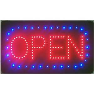  Led Open Sign 20*12 Animated Motion Bright As Neon 