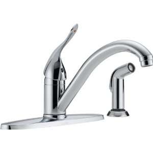  Delta 400LF HDF Single Handle Commercial Kitchen Faucet w 