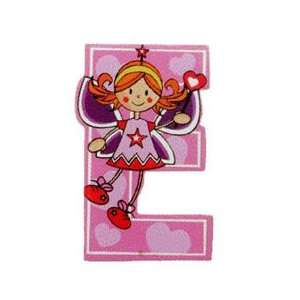  Self Adhesive Wooden Fairy Letter E by The Toy Workshop 