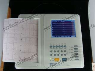 Digital 12 channel 12 lead Electrocardiogr​aph ECG EKG  