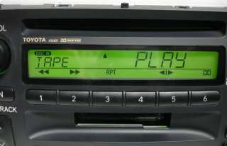 Toyota Corolla 2003 2004 CD Cassette player Combo A56821 TESTED 