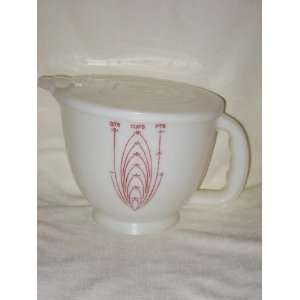  Vintage Tupperware 8 Cups Measuring Cup Mixing Batter Bowl 