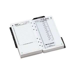  Day Timer® Looseleaf Planner Refill Pages, Two Page Per Day 