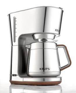 Krups KT600 Coffee Machine, Silver Art 10 Cup   Electrics   Kitchen 