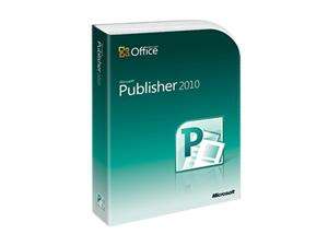    Microsoft Publisher 2010   1 PC Academic Version