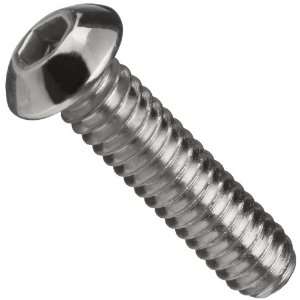  Screw, Button Head, Hex Socket Drive, 1/4 28, 3/8 Length (Pack of 5