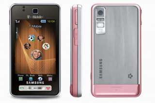 New Samsung T919 Behold T Mobile 3G Phone GPS 5MP Pink 610214690043 
