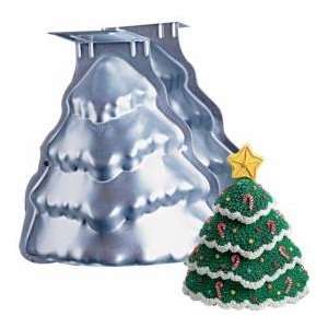 Wilton Cake Pan 3D Stand Up Holiday Christmas Tree (2105 750)  