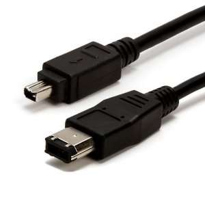  6 Ft. IEEE 1394 4 Pin to 6 Pin Cable