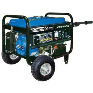   Cycle Gas Powered Portable Generator With Wheel Kit And Electric