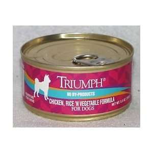  Triumph Canned Dog Food Case 5.5oz Chk/Rice