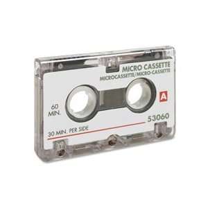  Cassette, Micro, 60 Minute   Sold as 1 EA   Dictating cassette 